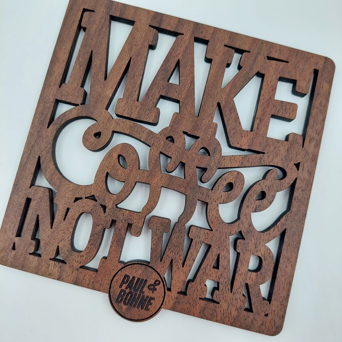 COFFEE 1 with logo Coaster